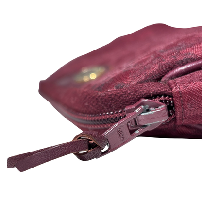 DIOR OBLIQUE VINTAGE CLUTCH RED HANDBAG [3000516]