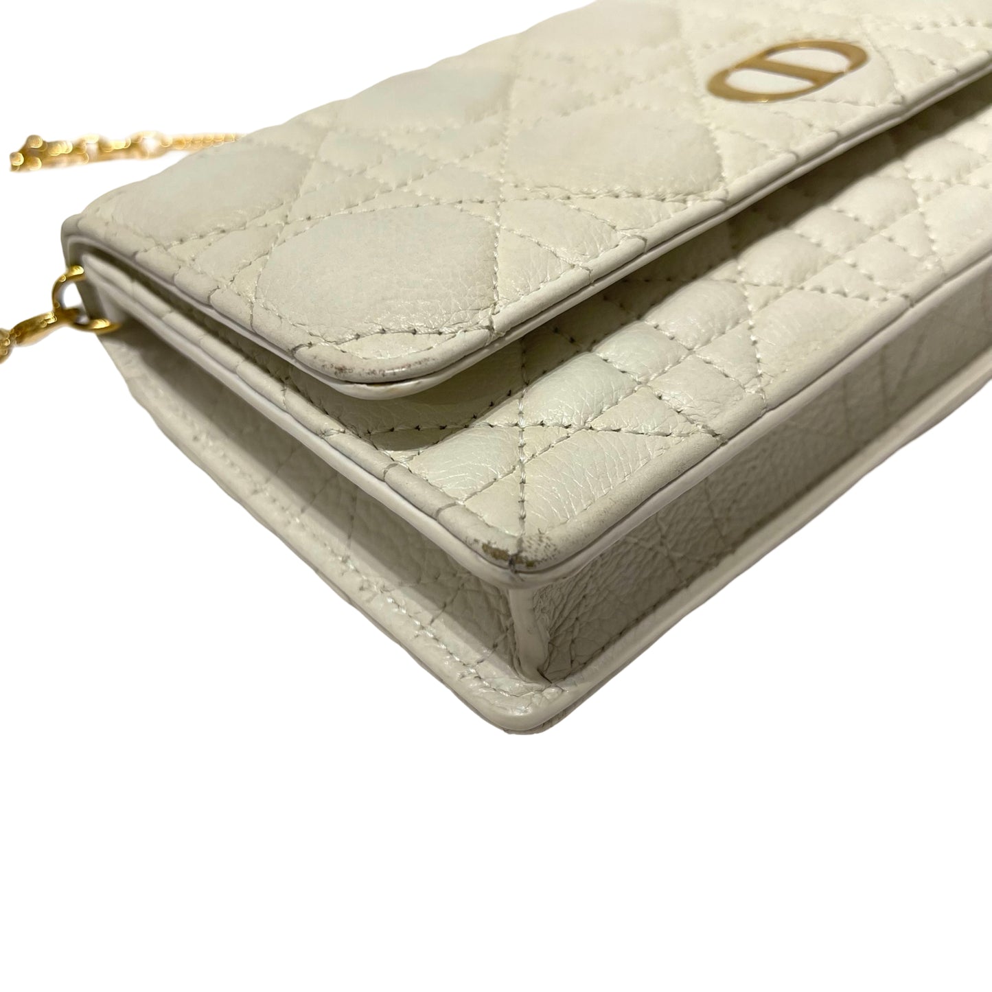 Lambskin Caro bag Wallet on chain [101292]