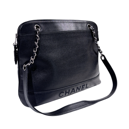 CHANEL LOGO SHOULDER BAG [3000219]