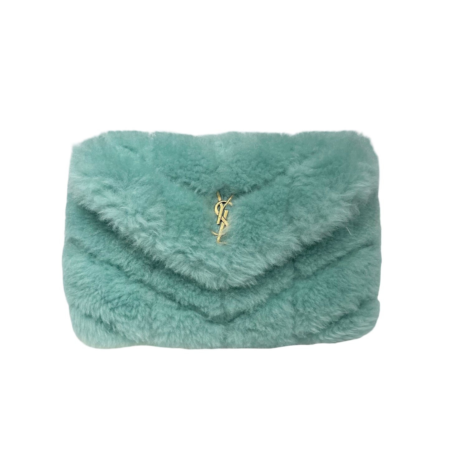 YSL BLUE PUFFY POUCH [3000860]