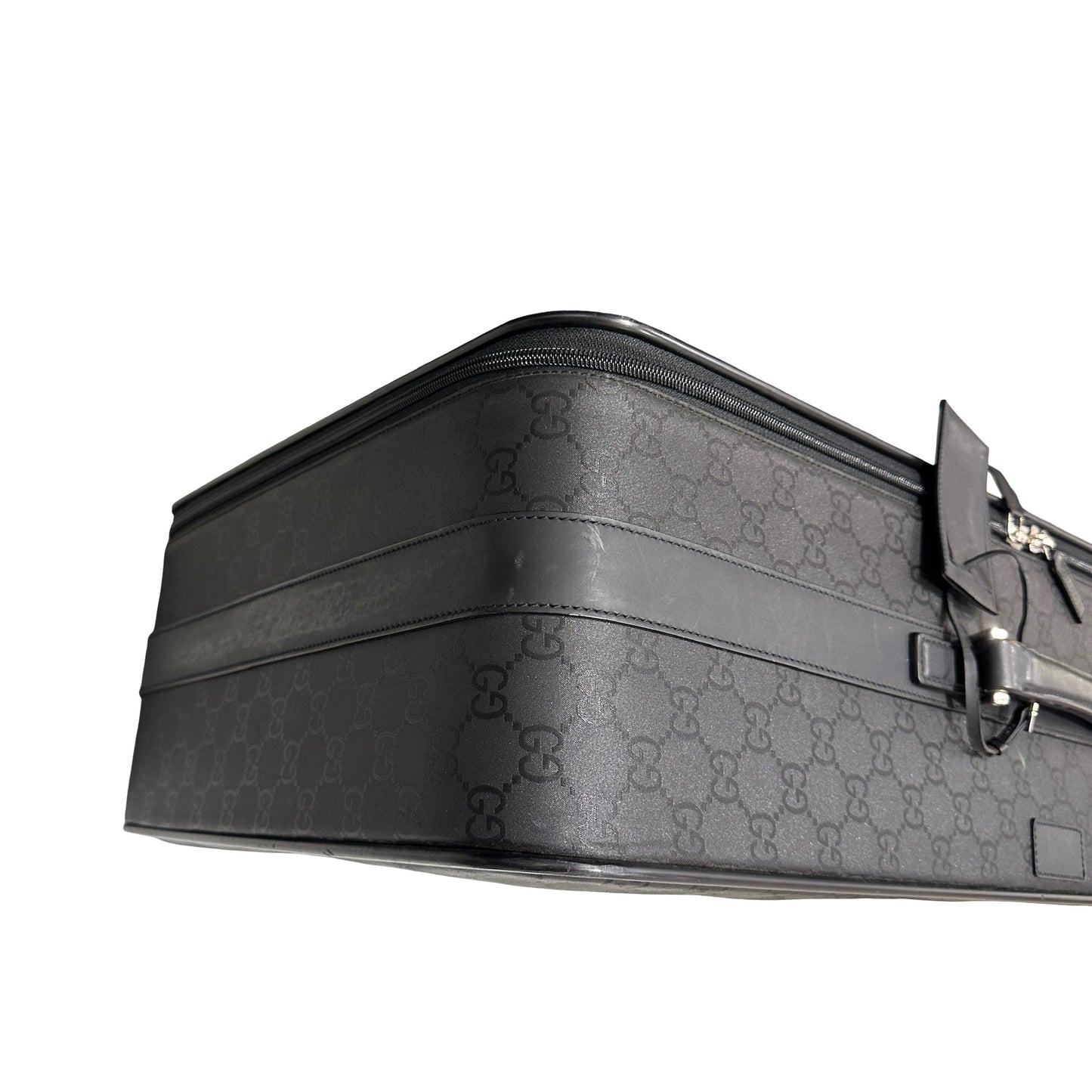 Used GUCCI GG Monogram GG Monogram Luggage Luggage Black