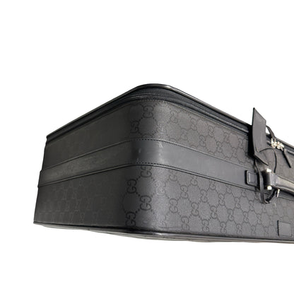 Used GUCCI GG Monogram GG Monogram Luggage Luggage Black