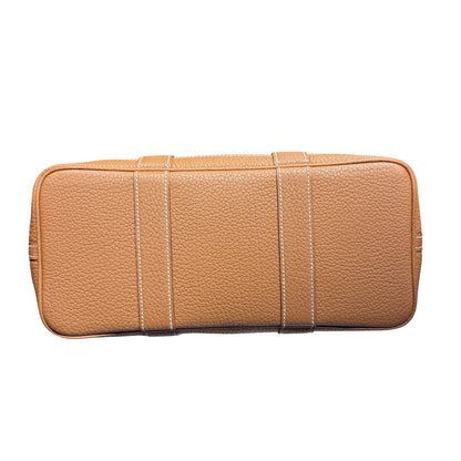 Hermès Garden Party 30 Handbag Yellow PHW