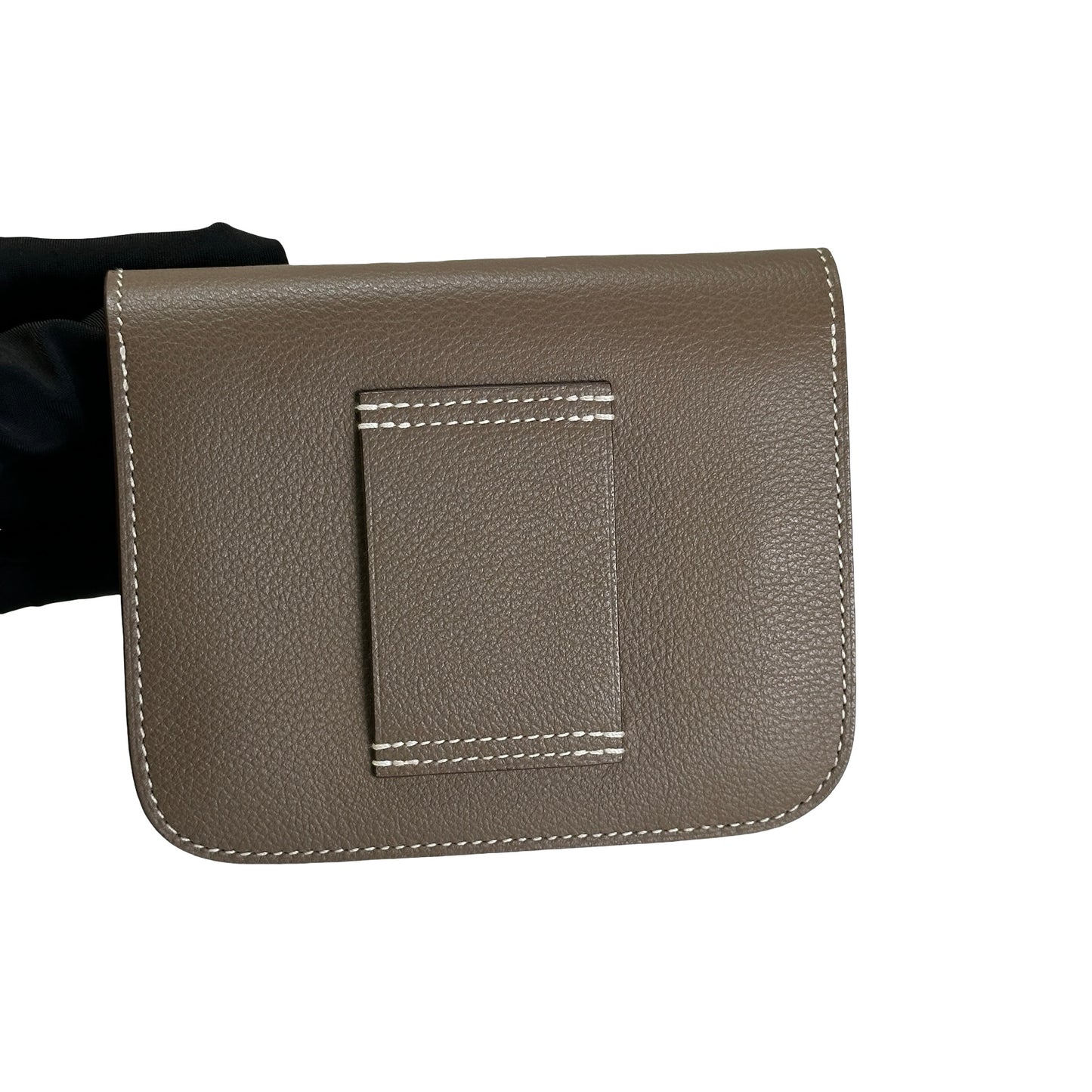 Used HERMES Epsom Constance Slim Wallet Etoupe