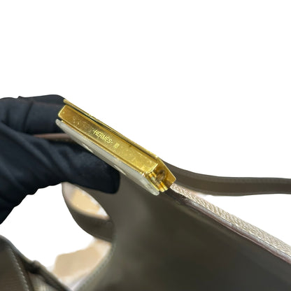 Used HERMÈS Constance 24 Shoulder Bag Etoupe (18) GHW