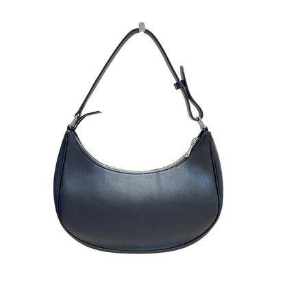 CÉLINE Calfskin Leather Ava Medium Handbag Black