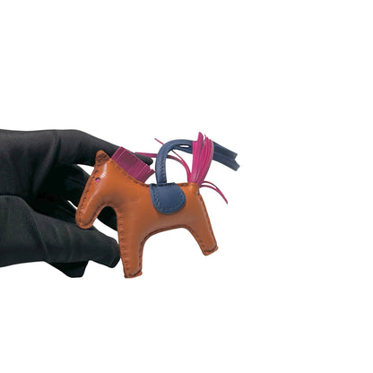Used HERMÈS Lambskin Leather RODEO Rodeo Brown