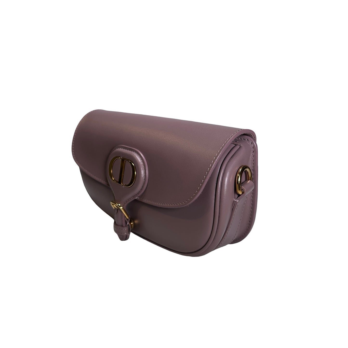 Used DIOR Box Calfskin Dior Bobby Crossbody Bag Rose des Vents