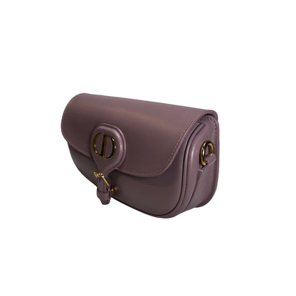 Used DIOR Box Calfskin Dior Bobby Crossbody Bag Rose des Vents