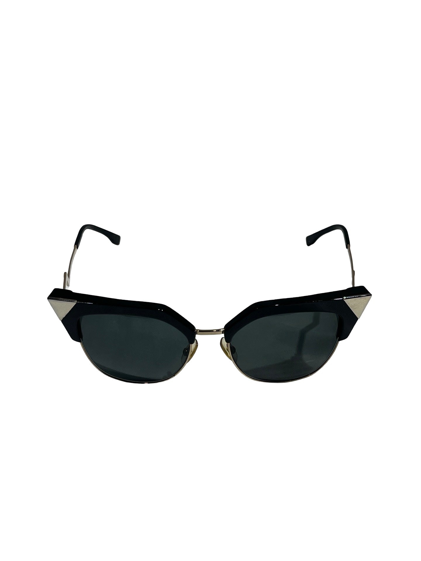 Used FENDI Sunglasses Accessories Black