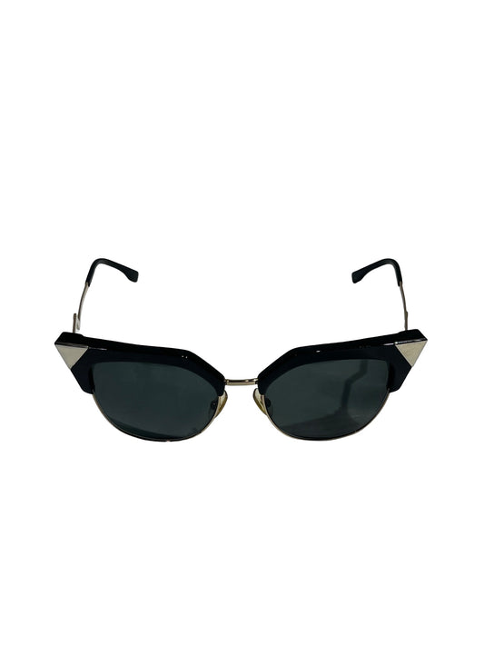 Used FENDI Sunglasses Accessories Black