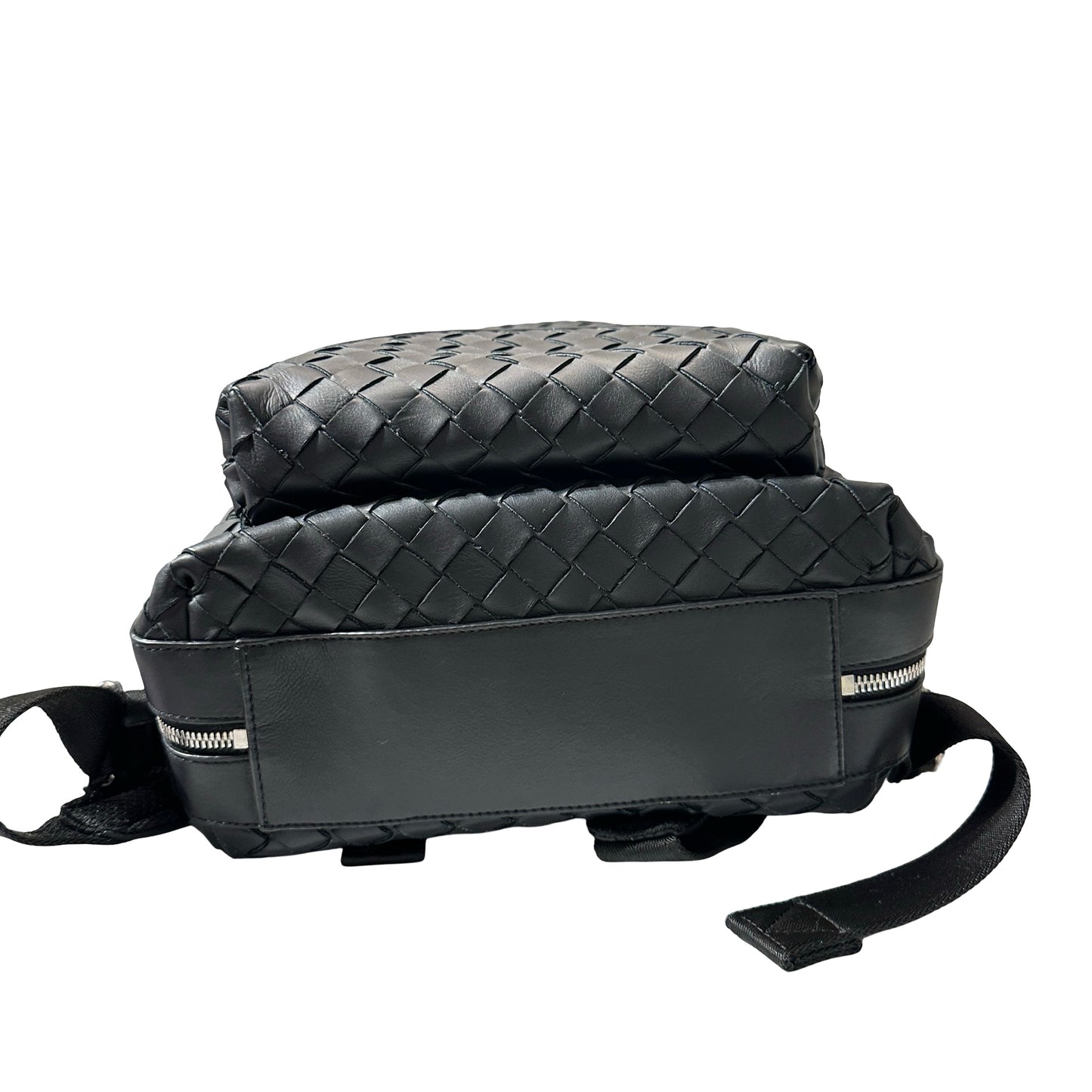 Used BOTTEGA VENETA Backpack Black PHW