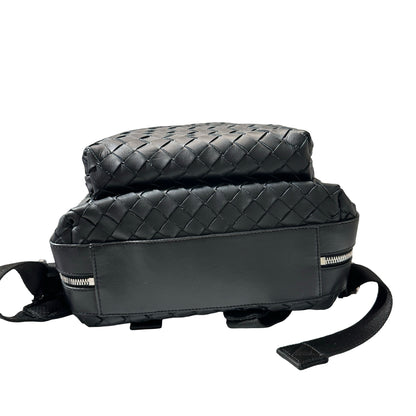 Used BOTTEGA VENETA Backpack Black PHW