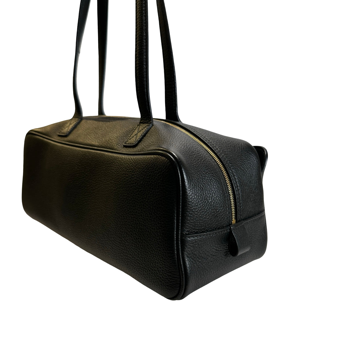 Used BALENCIAGA Leather Shoulder Bag Shoulder Bag Black