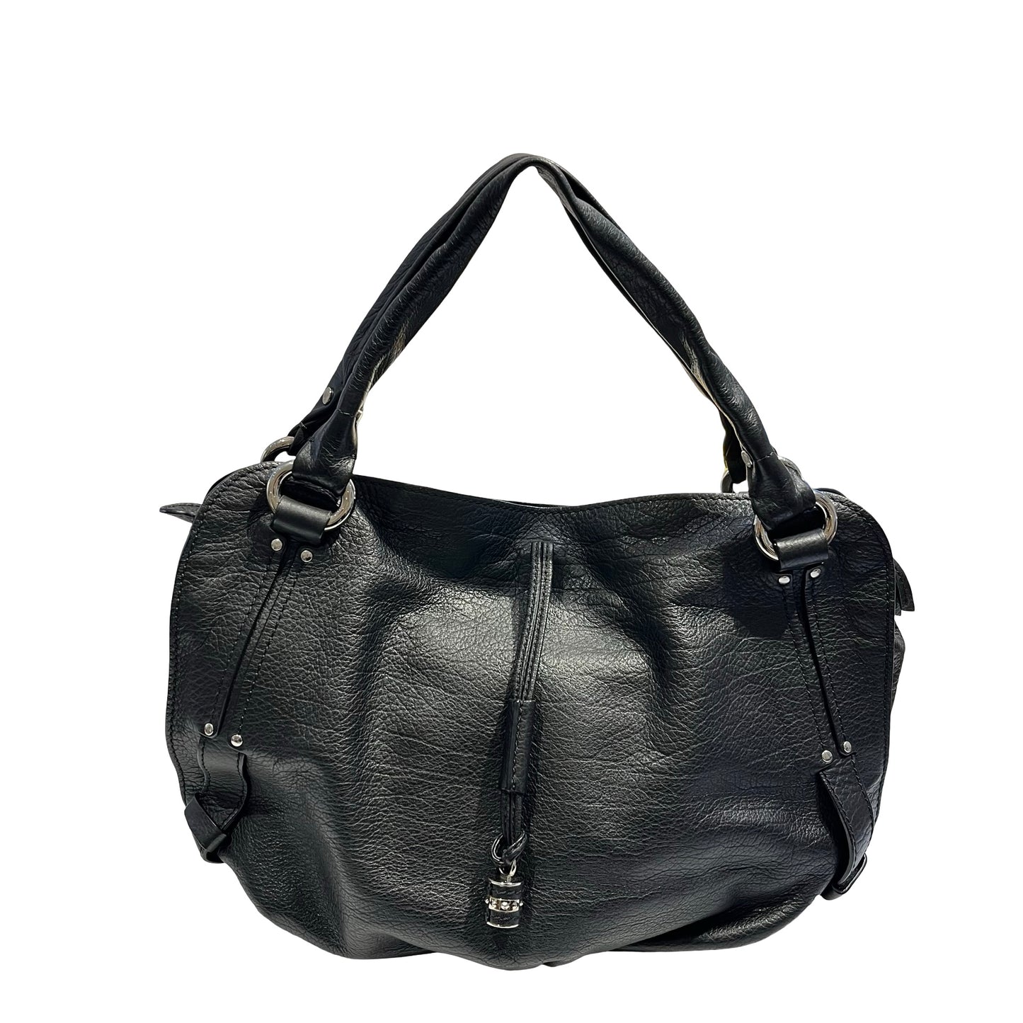 Used CÉLINE Bittersweet Handbag Black PHW