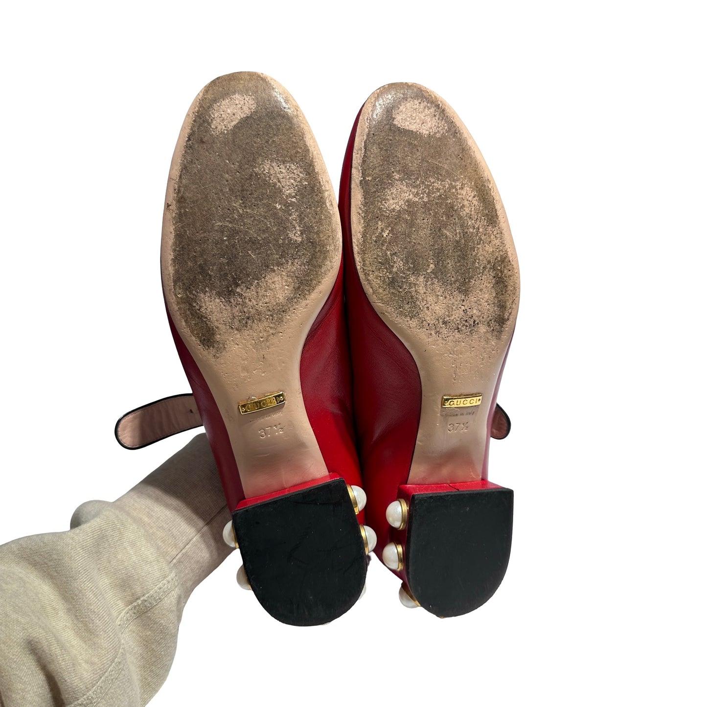 Used GUCCI Shoes Red