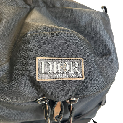 Used DIOR Nylon Rider Backpack Backpack Black