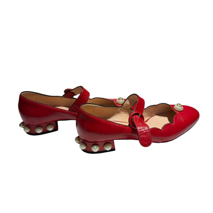 Used GUCCI Shoes Red