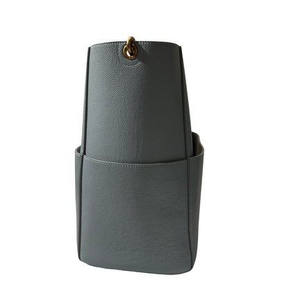 Used CÉLINE Shoulder Grey GHW Shoulder Bag