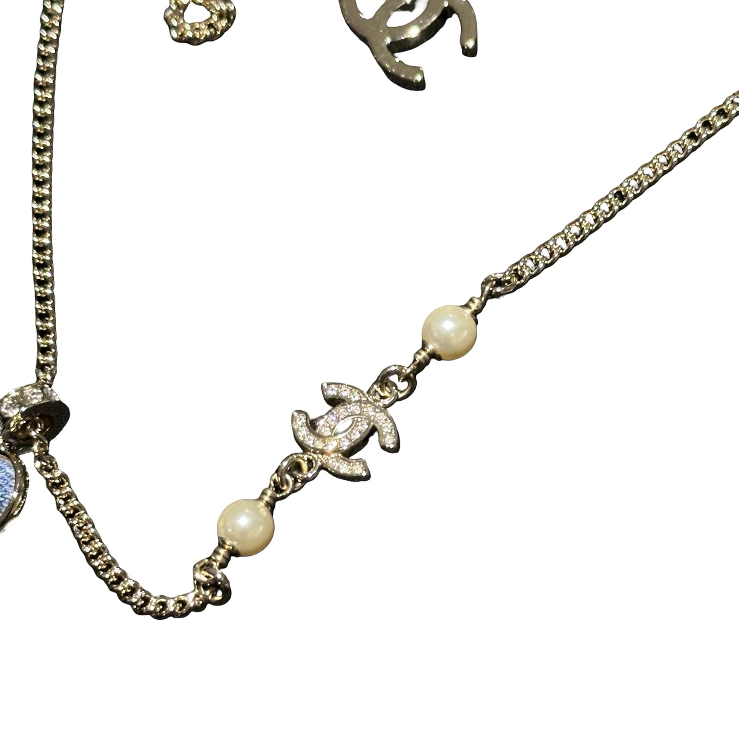 New CHANEL Necklace Jewelry GHW