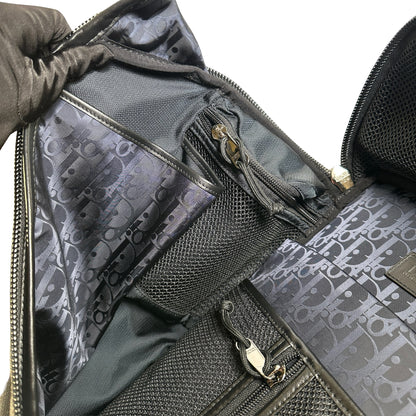 Used DIOR Nylon Rider Backpack Backpack Black