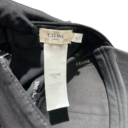 Used CÉLINE Hat Black GHW