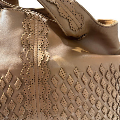 Used Bottega Veneta Tote Bag Brown