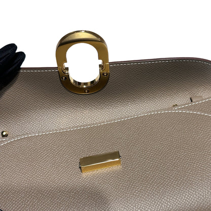 Unused HERMÈS Chaine d'Ancre To Go Cross Body Bag Etoupe GHW