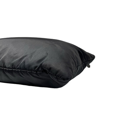 Used Prada Nylon Cross Body Bag Black PHW