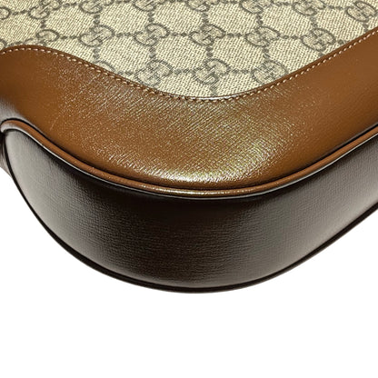 Used GUCCI Shoulder Bag Brown GHW