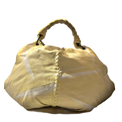 Used BOTTEGA VENETA Shoulder Hobo Bag Yellow