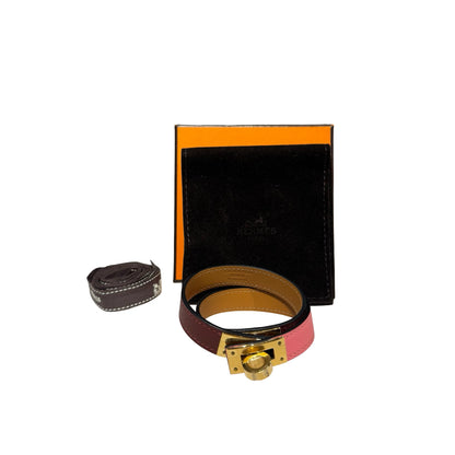 HERMES MINI KELLY DOUBLE TOUR BRACELET [3000593]