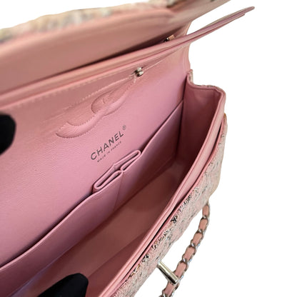 Used Chanel CF 25 Tweed Pink PHW