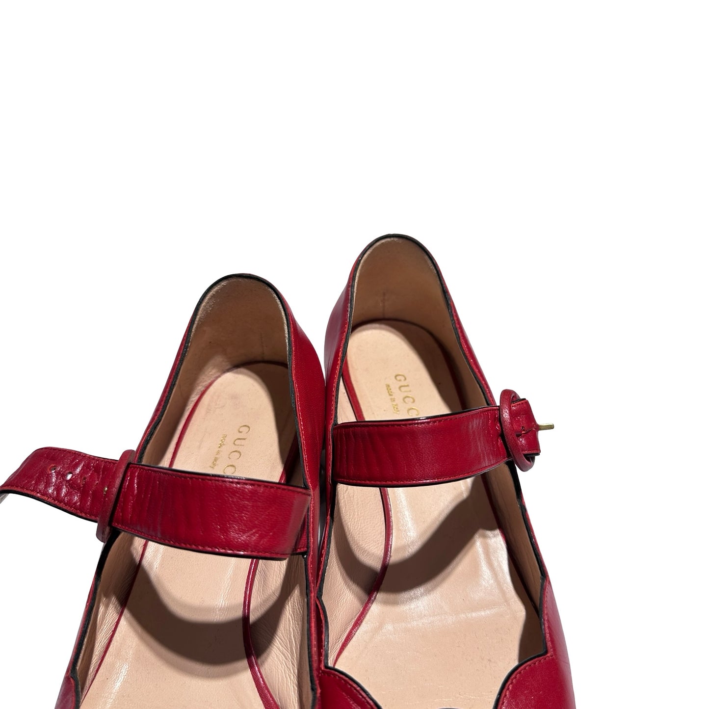 Used GUCCI Shoes Red