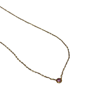Unused CARTIER Neeklace Gold Pink