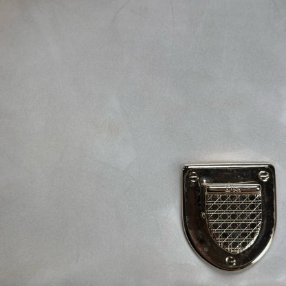 Used DIOR Diorama Crossbody Bag White GHW