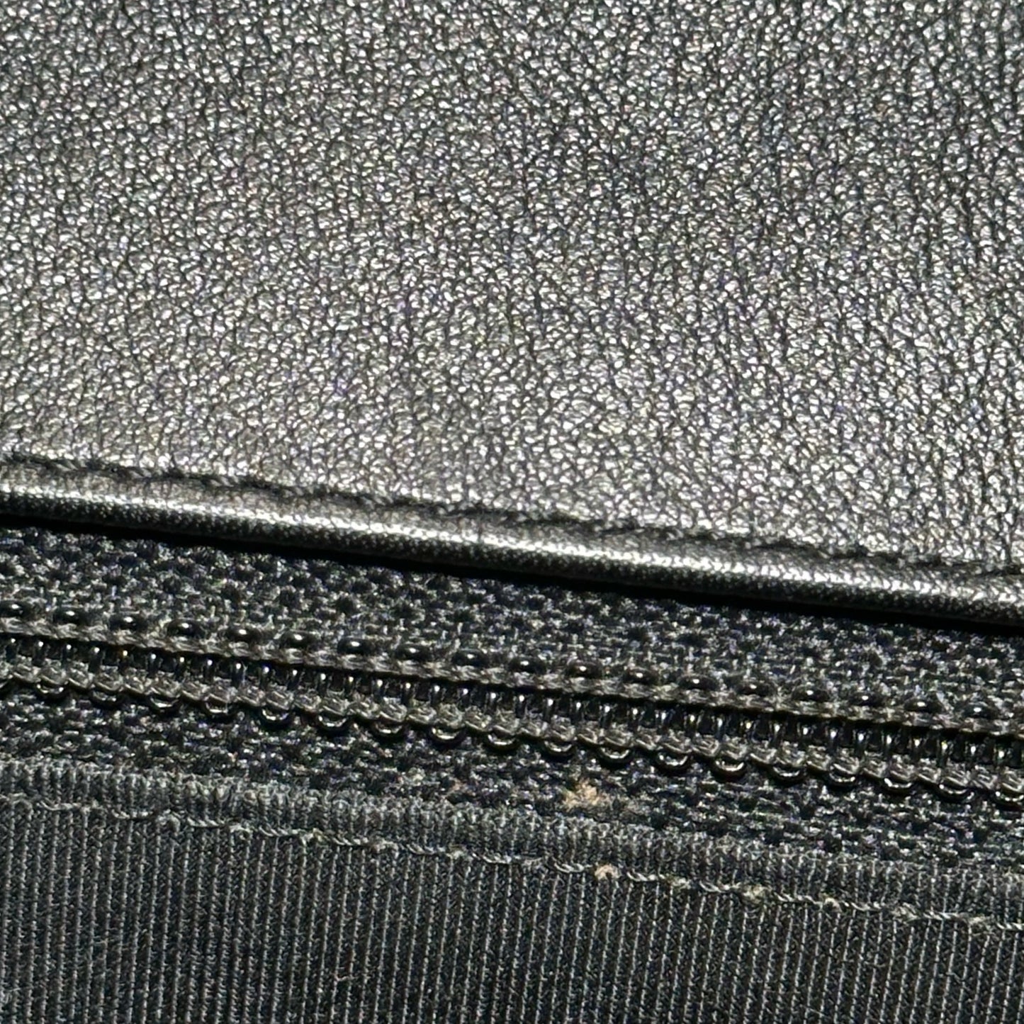Used CHANEL Chevron Lambskin Chevron Flap Bag Chain Shoulder Bag Black Gold