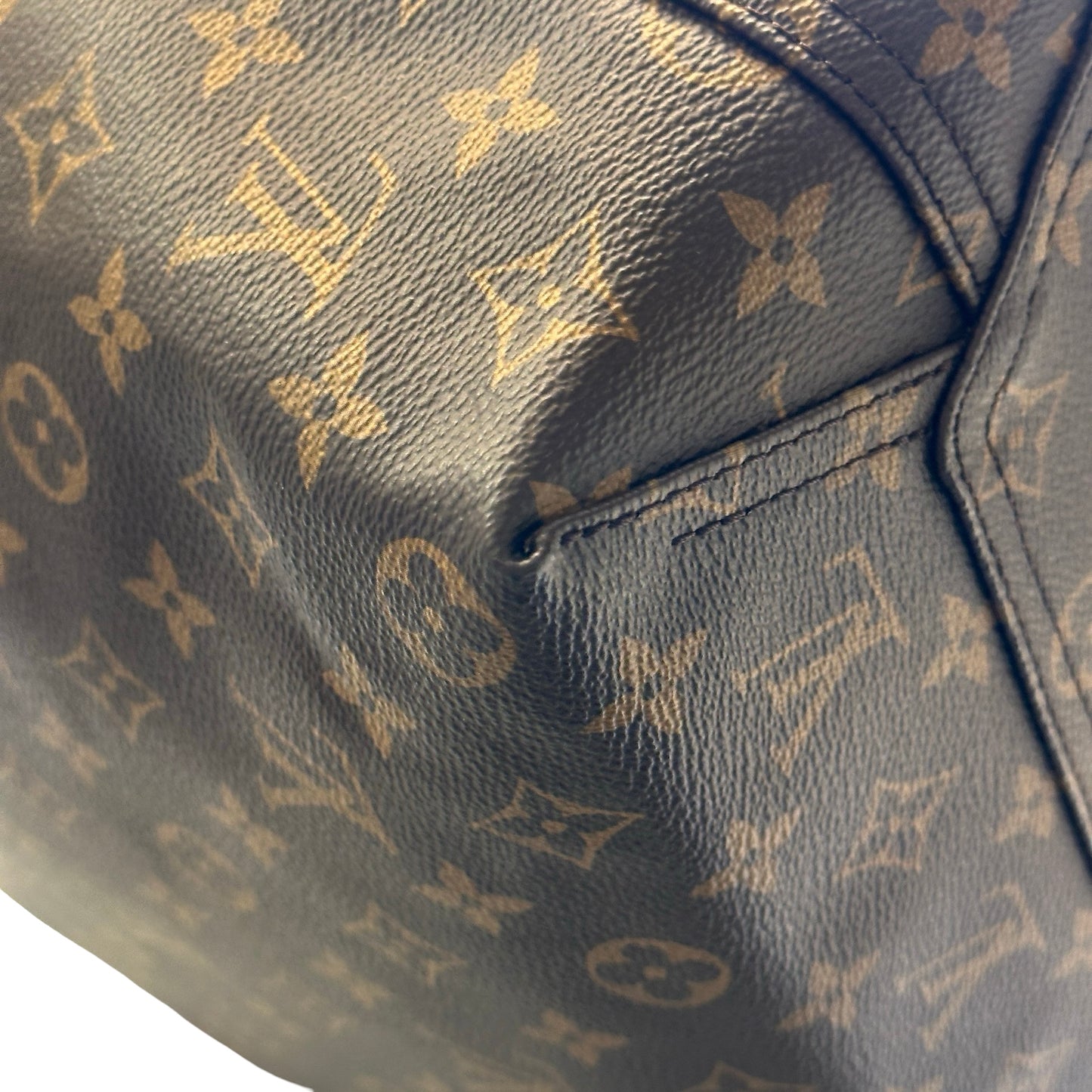 Used LOUIS VUITTON Monogram Tote Handbag Brown