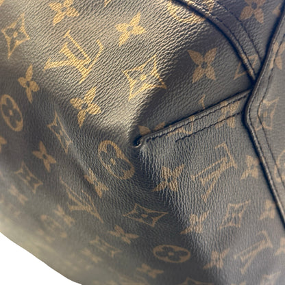 Used LOUIS VUITTON Monogram Tote Handbag Brown