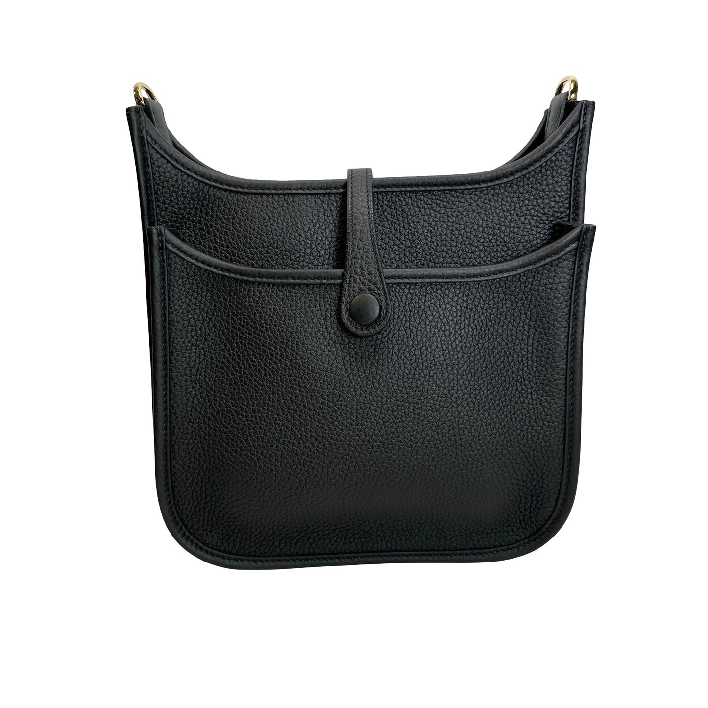 Brand New HERMES TC Evelyn 23 Shoulder Bag Black