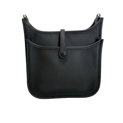 Brand New HERMES TC Evelyn 23 Shoulder Bag Black