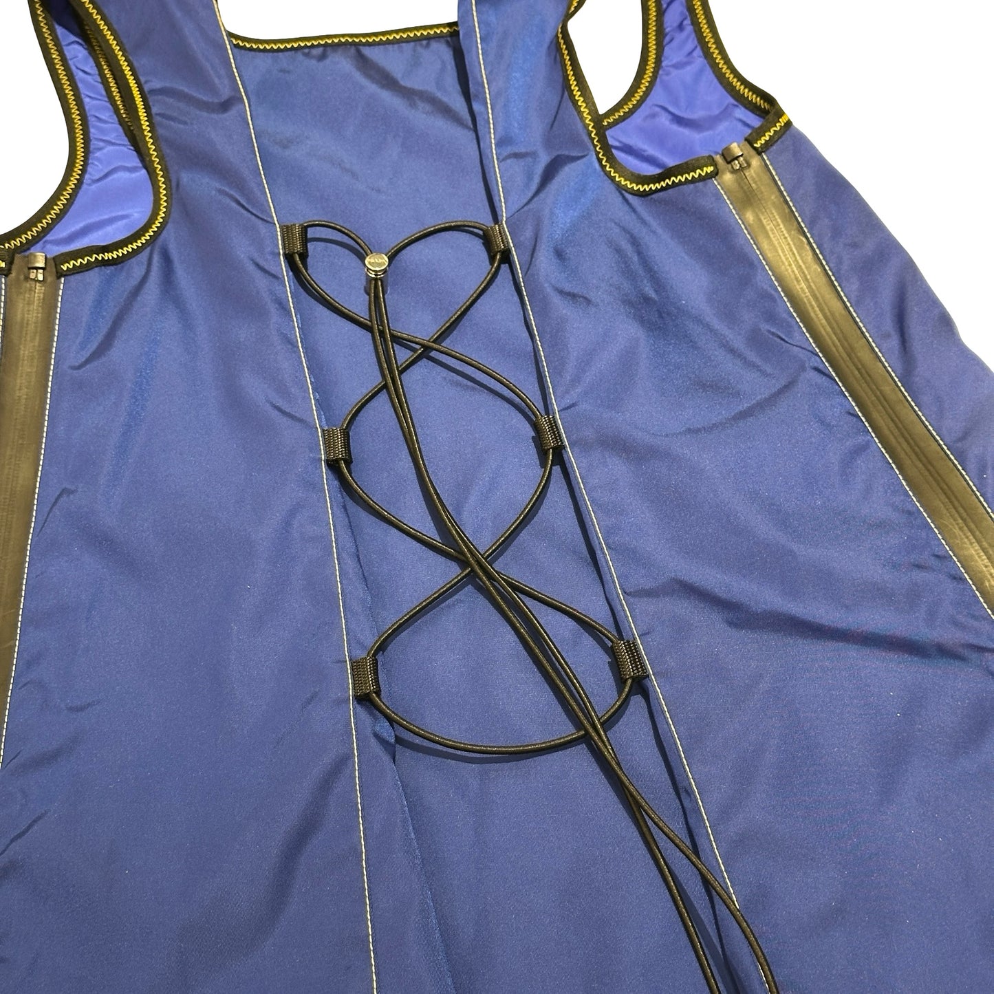 Unused PRADA DRESS Clothes Blue Black