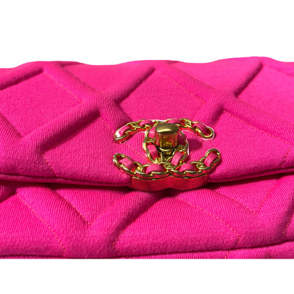 Used CHANEL 19 mini cross Body Cross Body Bag Pink GHW