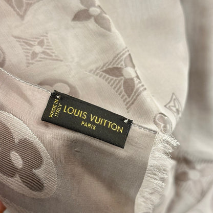 LV SCARF GREY PINK [3001205]