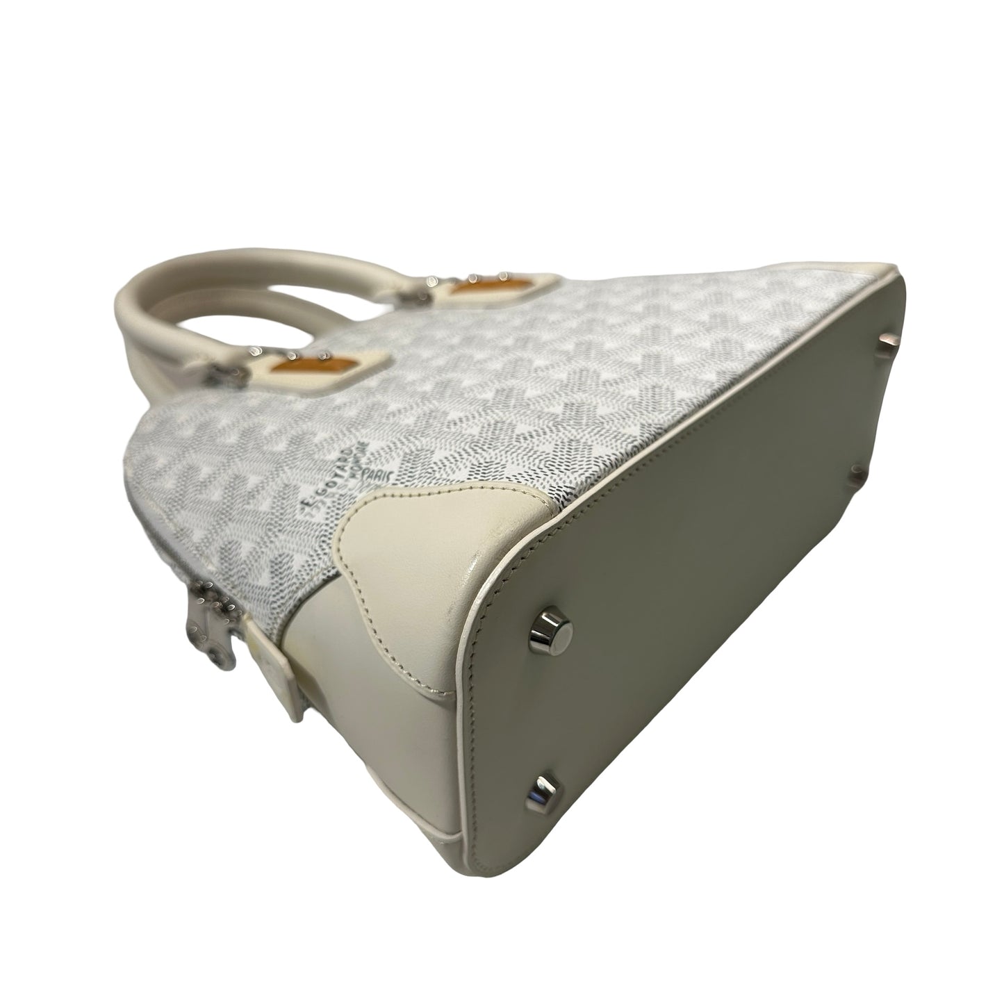New GOYARD Vendome mini Clutch White PHW
