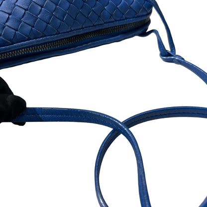 Used Bottega Veneta Shoulder Bag Blue PHW