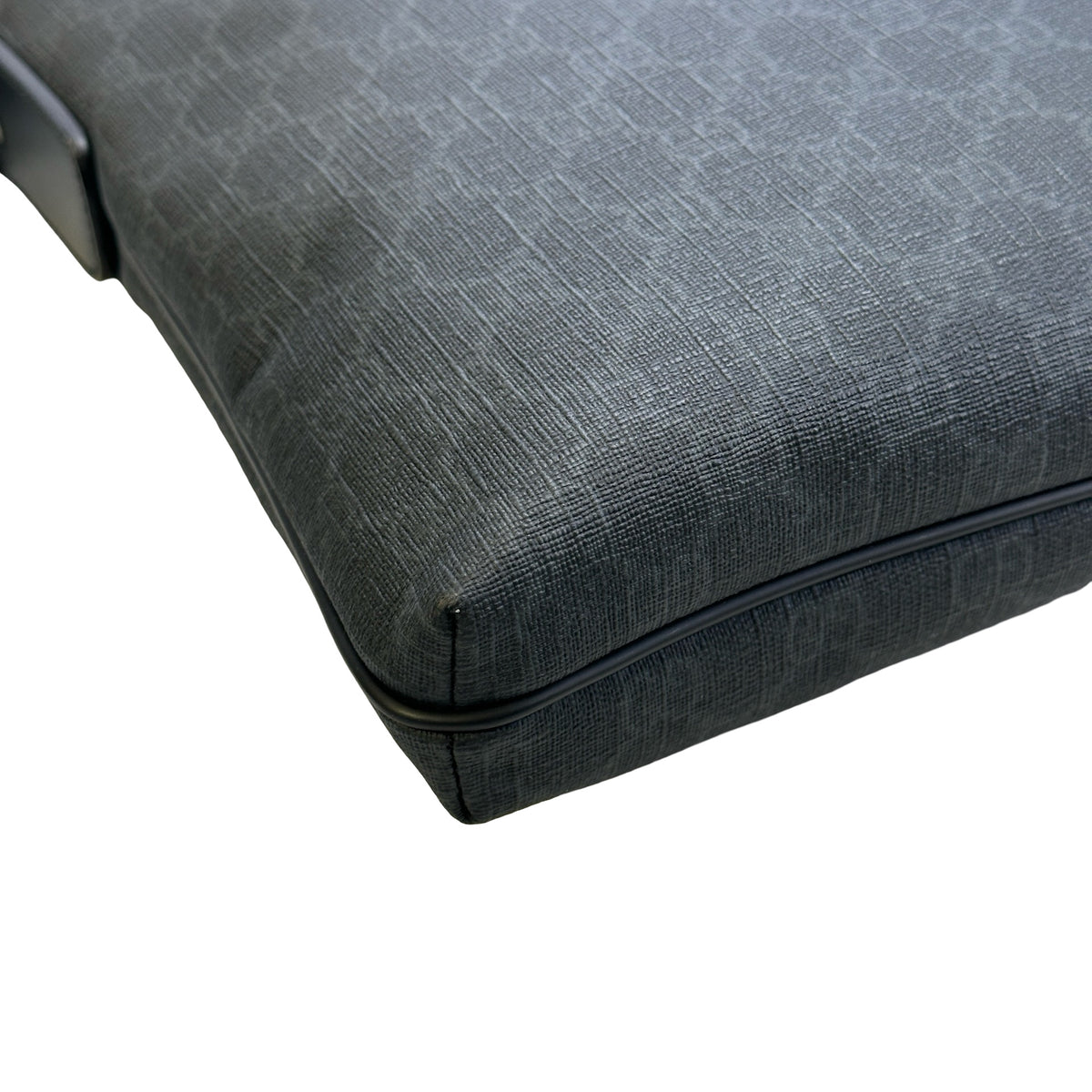 Used GUCCI GG Supreme Canvas GG Supreme Crossbody Bag Black Grey