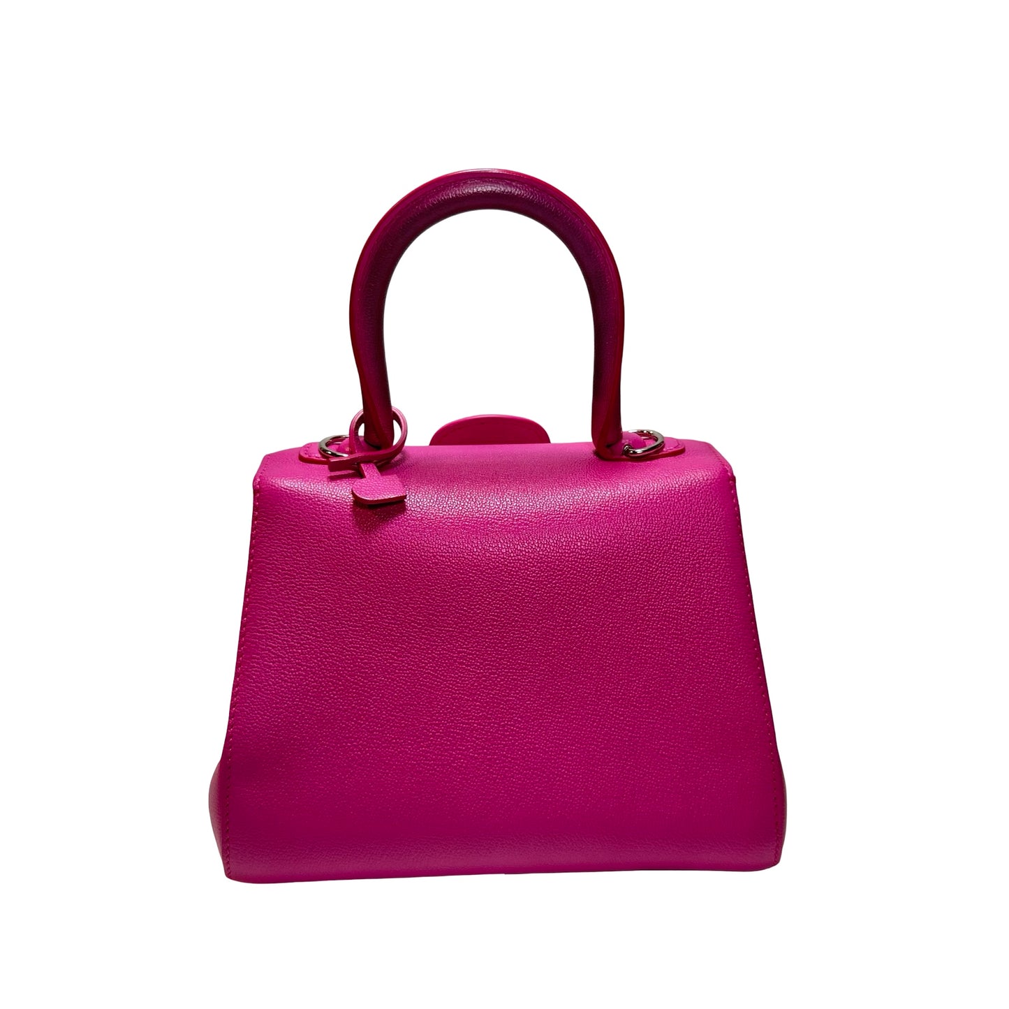 Used DELVAUX Calfskin Leather BRILLANT MINI Cross Body Bag
