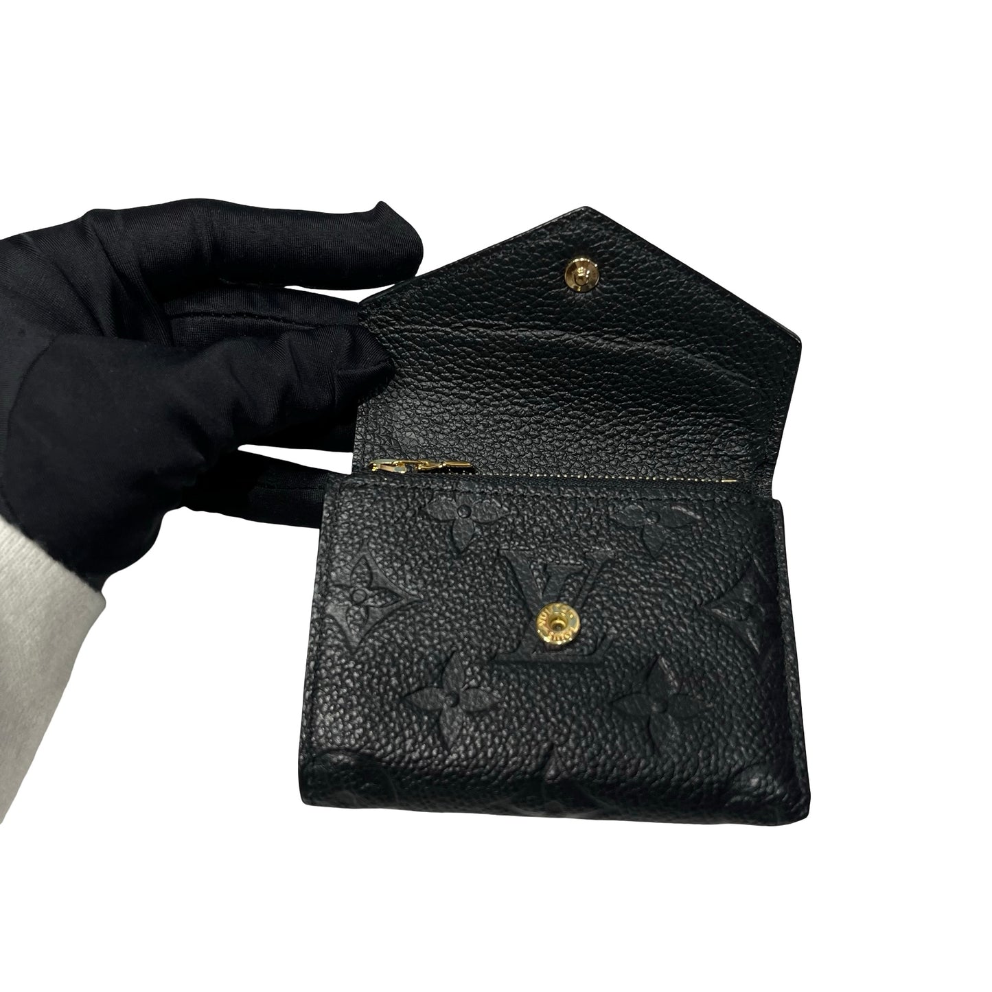 Used LOUIS VUITTON Wallet Black GHW