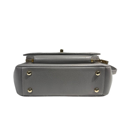 CHANEL GREY GHW CAVIAR BUSINESS AFFINITY [3000280]